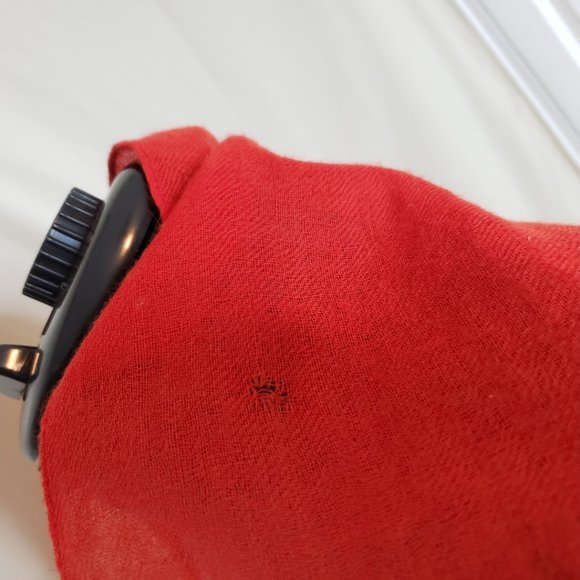 🧚HOST PICK🧚Nanette Lepore Silk and Wool Wrap/Scarf in Crimson and Imperial EUC - Picture 11 of 14